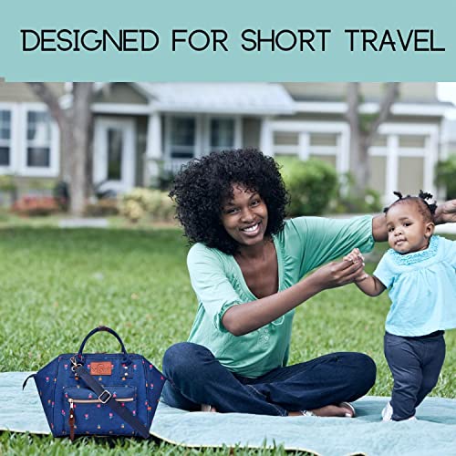 Image of VISMIINTREND Mini Diaper Bag for Baby | Small Nappy Bags for Mother | Maternity Travel Handbag | Hospital Bags for Mom | Baby Shower Gift for Mom | Gifts for New Born Baby Boy Girl