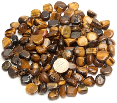 Image of ZenQ 1 lb Crystal Chips, Tumbled Stone Chips for Crafts | Polished, Undrilled Gemstones for Resin Art, Vase Filler, Plant Decor, Candle Making, and DIY Projects