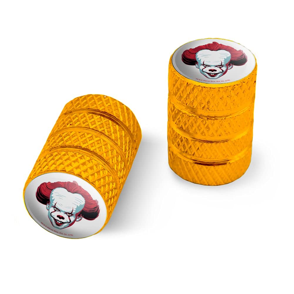 IT Pennywise Come Home Motorcycle Bicycle Bike Tire Rim Wheel Aluminum Valve Stem Caps