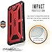 URBAN ARMOR GEAR UAG iPhone 8 Plus/iPhone 7 Plus/iPhone 6s Plus [5.5-inch Screen] Monarch Feather-Light Rugged [Crimson] Military Drop Tested iPhone Case