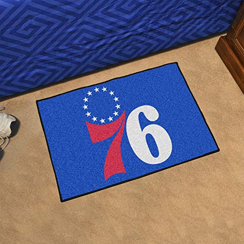 Fanmats 11921 Philadelphia 76Ers Starter Mat Accent Rug - 19In. X 30In. | Sports Fan Home Decor Rug And Tailgating Mat #TOP1