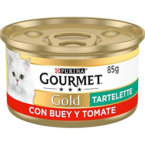 Purina Gourmet Gold Tartalette Comida Húmeda para Gato con Buey y Tomate Cover