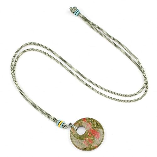 Lumisoul 30mm �T�C�h�z�[�� �h�[�i�c�y���_���g �V�R�N���X�^�����m�E �傫�Ȍ� ���E���h�l�b�N���X �f�B�X�N ����� DIY����p�i, 3*3CM, �V�R�N���X�^���B, �A���W�X�g