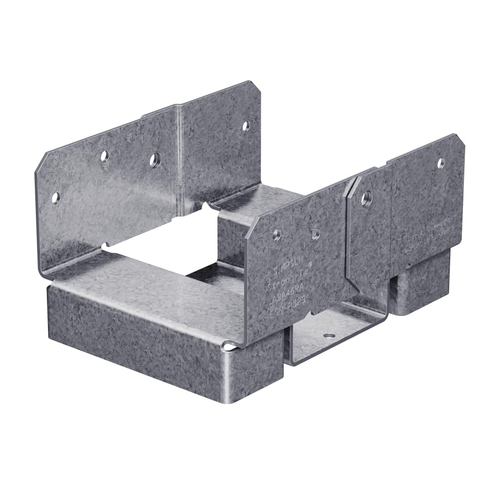 Amazon.com: Simpson Strong-Tie ABA46RZ ABA ZMAX Galvanized