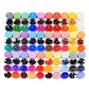Kerzen Farbstoffe 34 Farbe, Kerzen Wachs Farbstoffe für DIY, Kerzenherstellung, Kerze Dye für Paraffin, Sojawachs…