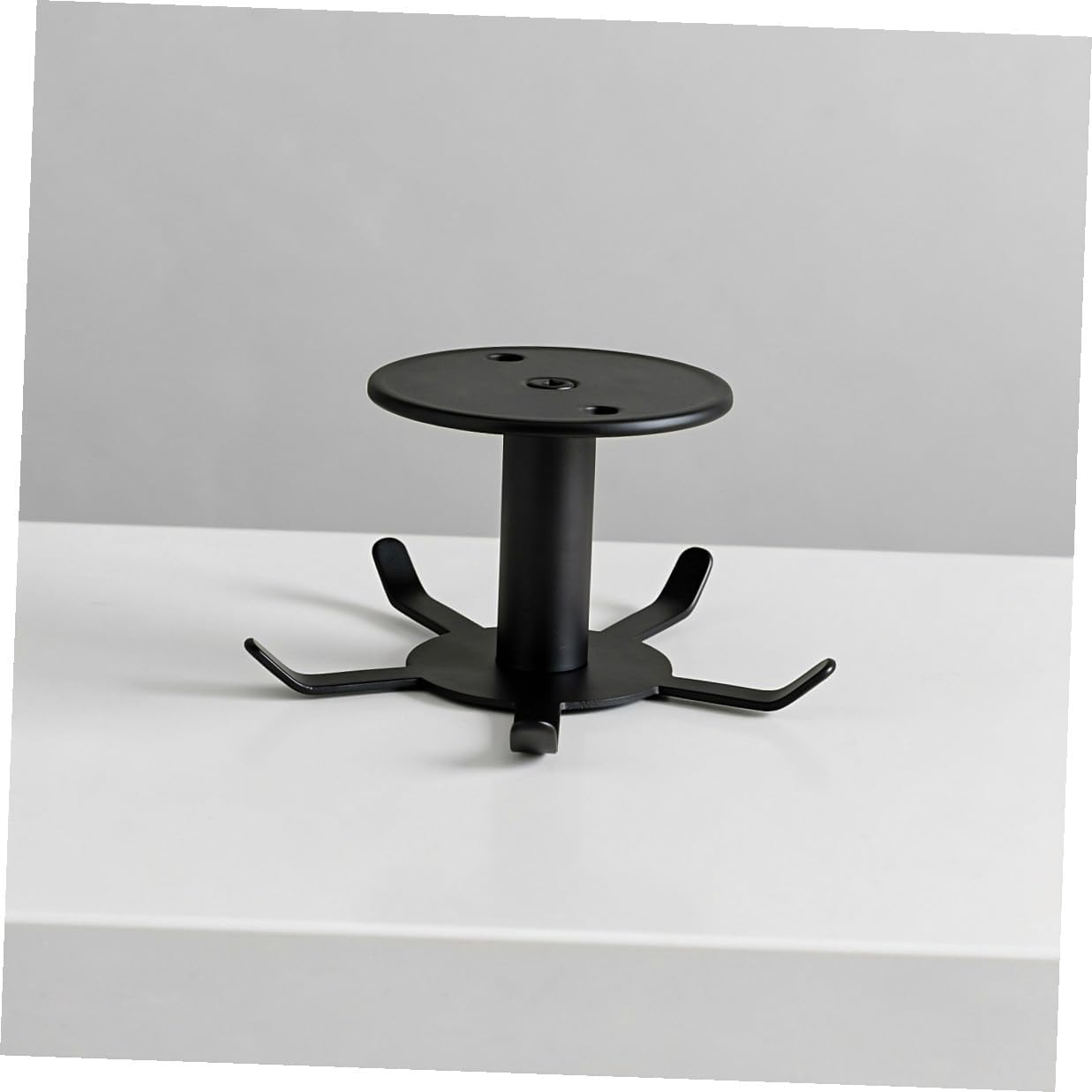 Kitchen Utensil Holder Stainless Steel Rotating with 6 Hooks