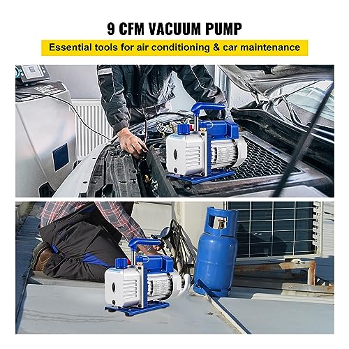 Pompe à vide 9 CFM pour installer une climatisation de maison en été - 2
