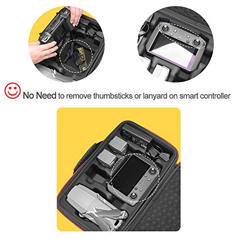 RLSOCO DroneKoffer Hoes voor DJI Mavic 2 Pro & Mavic 2 Zoom Drone & accessoires: DJI Smart Controller, Mavic 2, 4x… - Image 4