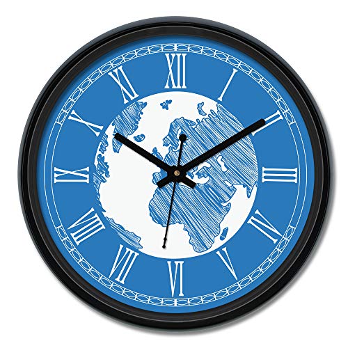 Solimo Wall Clock 12-inch