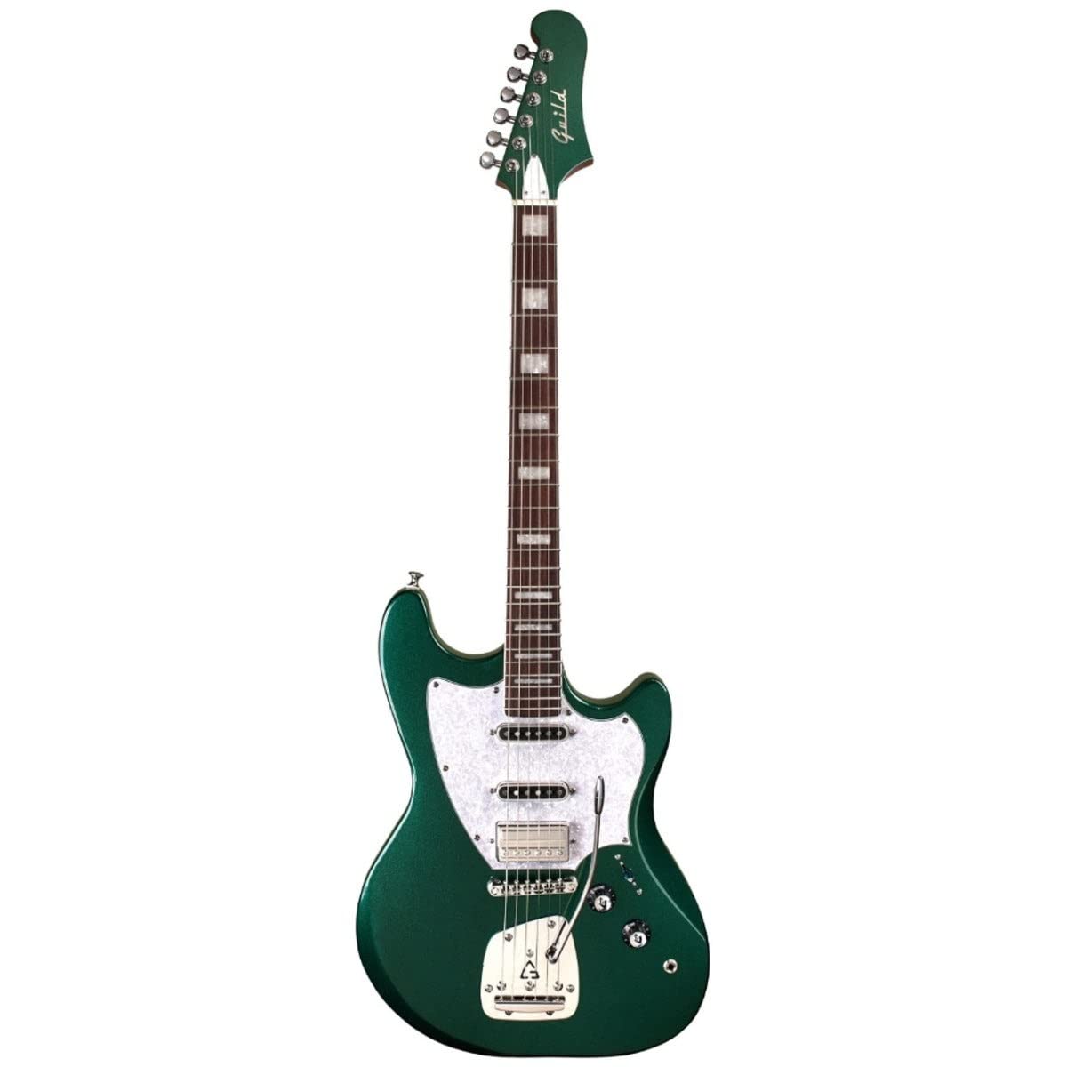 Amazon.com: Guild Surfliner Deluxe Electric Guitar - Evergreen