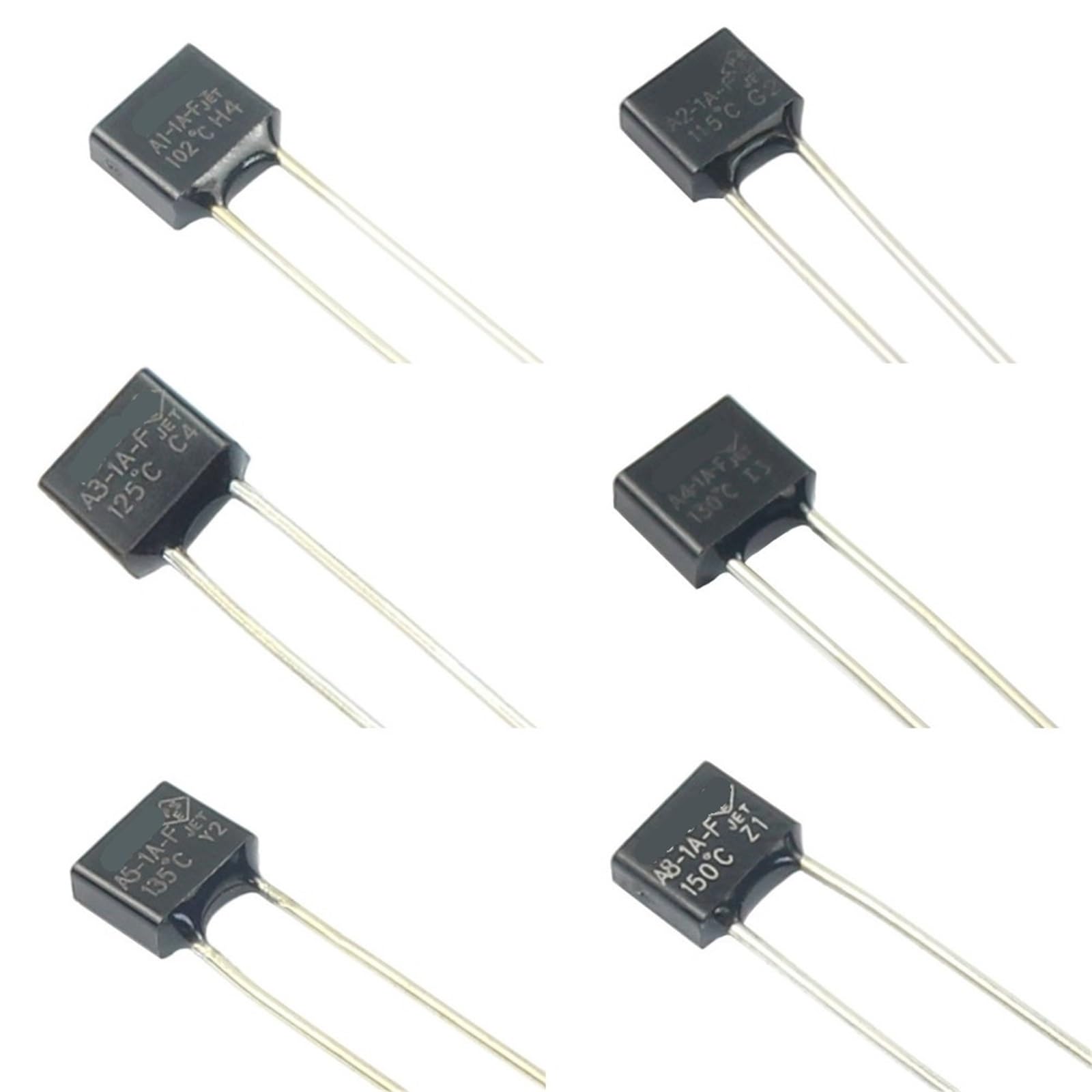 Fusible thermique TF 1A interruption automatique à 135°C