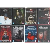 THE CONJURING UNIVERSE 1-8 COMPLETE COLLECTION / NUN 1+2 / ANNABELLE creation COMES HOME / CONJURING 1+2 the devil made me do it =ULTIMATE 8x DVD UK SET