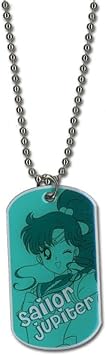 Sailor Moon Sailor Jupiter Dog Tag Necklace