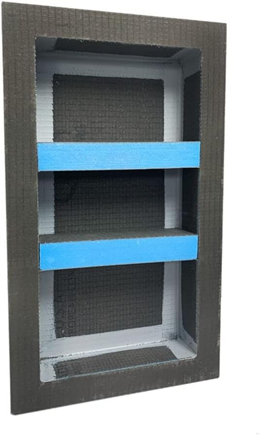 Durable Waterproof Shower Niche with Adjustable Shelves