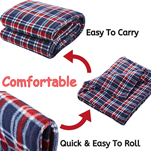 Image of Big Ant Electric Car Blanket 12V Heated Car Blanket with 4 Hours Auto Off, Fast Heating Level Electric Blanket for Car Truck SUV RV Car Electric Blanket 58 inch x 42 inch (Red Blue,Upgrade Model)