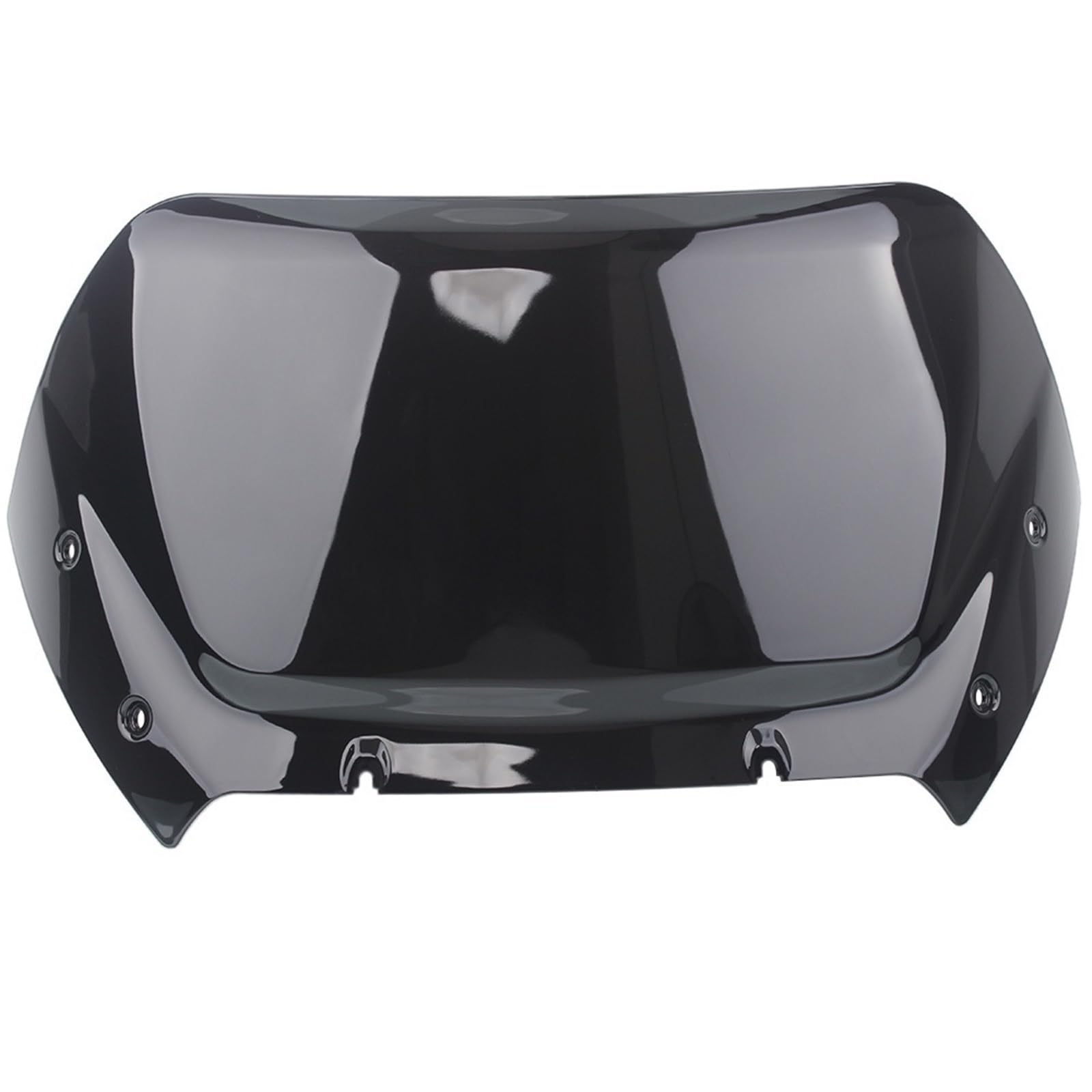 Przednia szyba motocyklowa Pasuje do Harley Touring 2023 motocyklowy rozdzielacz wiatru deflektory przedniej szyby szyba przednia(Black)