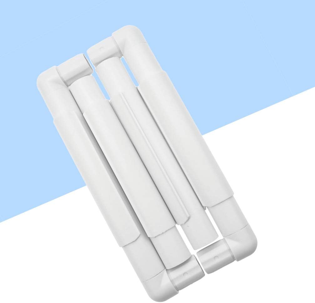 EXCEART Square Clip Frame for Embroidery and Quilting Lightweight and Easy to Assemble Clamp for Cross- and Painting Use