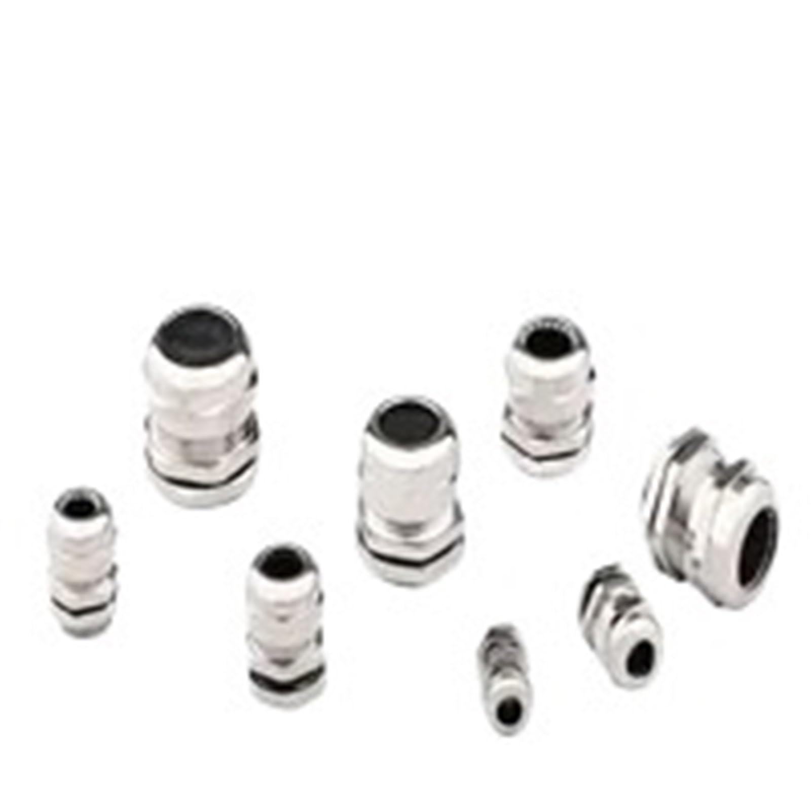 Xinglongs Brass Pg Waterproof Cable Glands Waterproof Cable Gland Brass Ip68 Pg7 Pg9 Pg13.5 Pg21 Fixing Nylon Wire Connector(Brass Pg)
