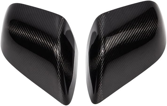 For Model Y 2024 Car Rearview Mirror Cover Real Carbon Fiber Rearview Mirror Cover for Tesla Model 3 2023 Auto Exterior Accessories