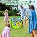 RIEYON 4-in-1Bean Bag Toss Game for Kids, Cornhole Board Toddler Toys for Kids Party Activity and Outdoor Yard Backyard, Birthday Gift or Christmas for Aged 3 4 5 6 7 8 Year Old Boys