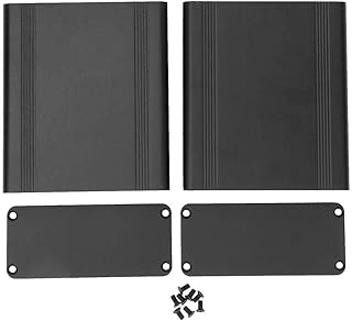 WHEEJE Power Supply Buck Converter 38 x 88 x 100mm DIY Aluminum Case Electronic DIY Instrument Project Split Type Enclosure, Circuit Board Aluminum Case,Aluminum Box Project for Preventing Internal Pr