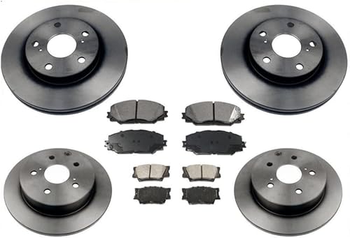 LNMTLZHHM Fits Rav 4 F&R Brake Rotors & Ceramic Pads 4 Cly Made in Japan WO 3Rd Row