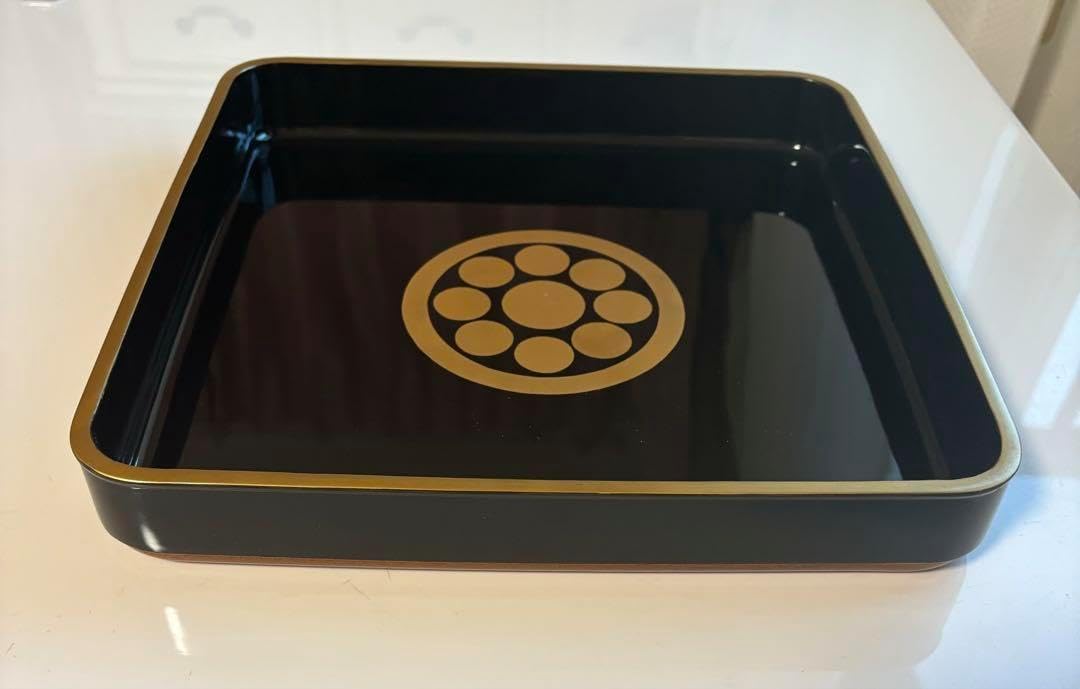 ♥未使用　若狭塗　お盆　φ３３５ｍｍ 若狭塗 お盆 φ335mm <1117z漆芸・漆器> 若狭塗（福井県）の漆器｜日本