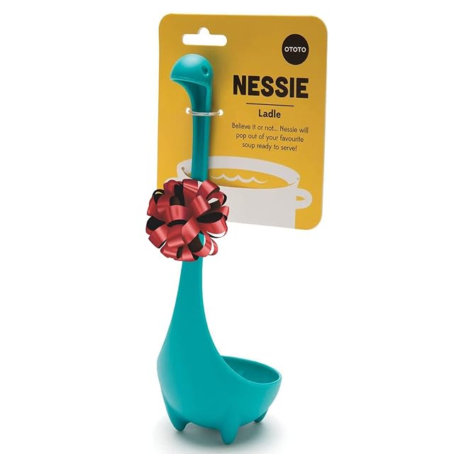 OTOTO The Original Nessie Ladle - Soup Ladle Cute Gifts Funny Kitchen Gadgets Loch Ness design Cooking Gifts
