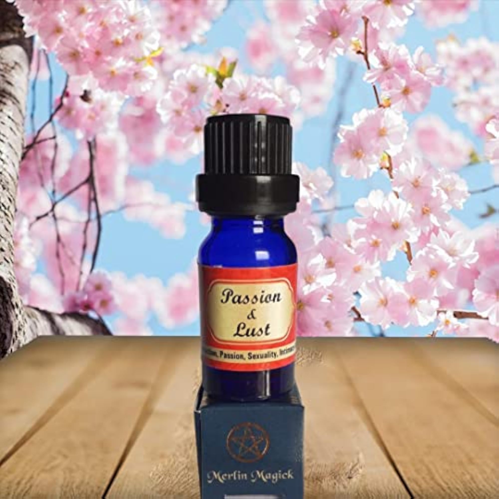 Merlin Magick Passion Essential Aroma Therapy Oil 10 ml