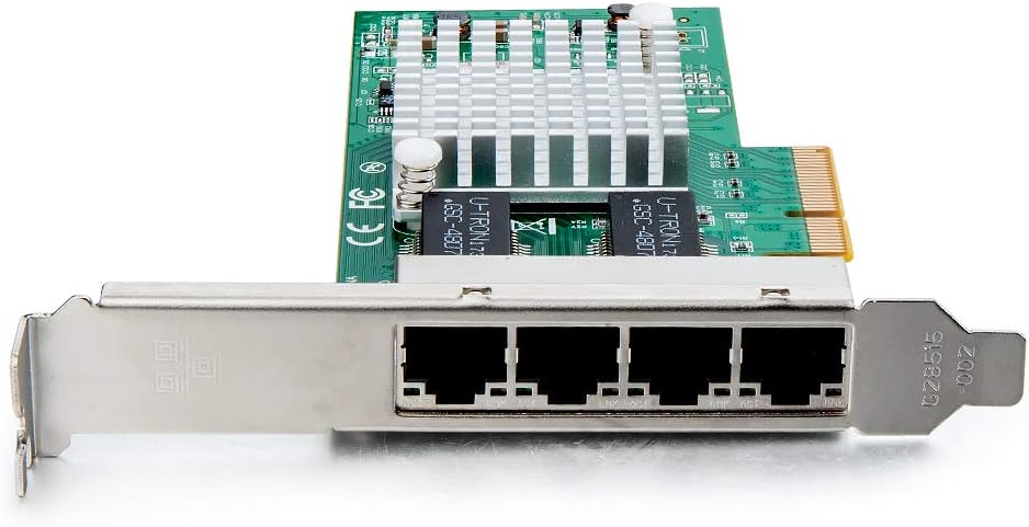 H!Fiber.com 1.25G NIC,Quad RJ45 ports,Ethernet network card,1.25GbE CNA,SPEC equal to I350-T4,with Intel I350 Chip,support Windows Server/Linux/VMware (not support X11 - Image 5