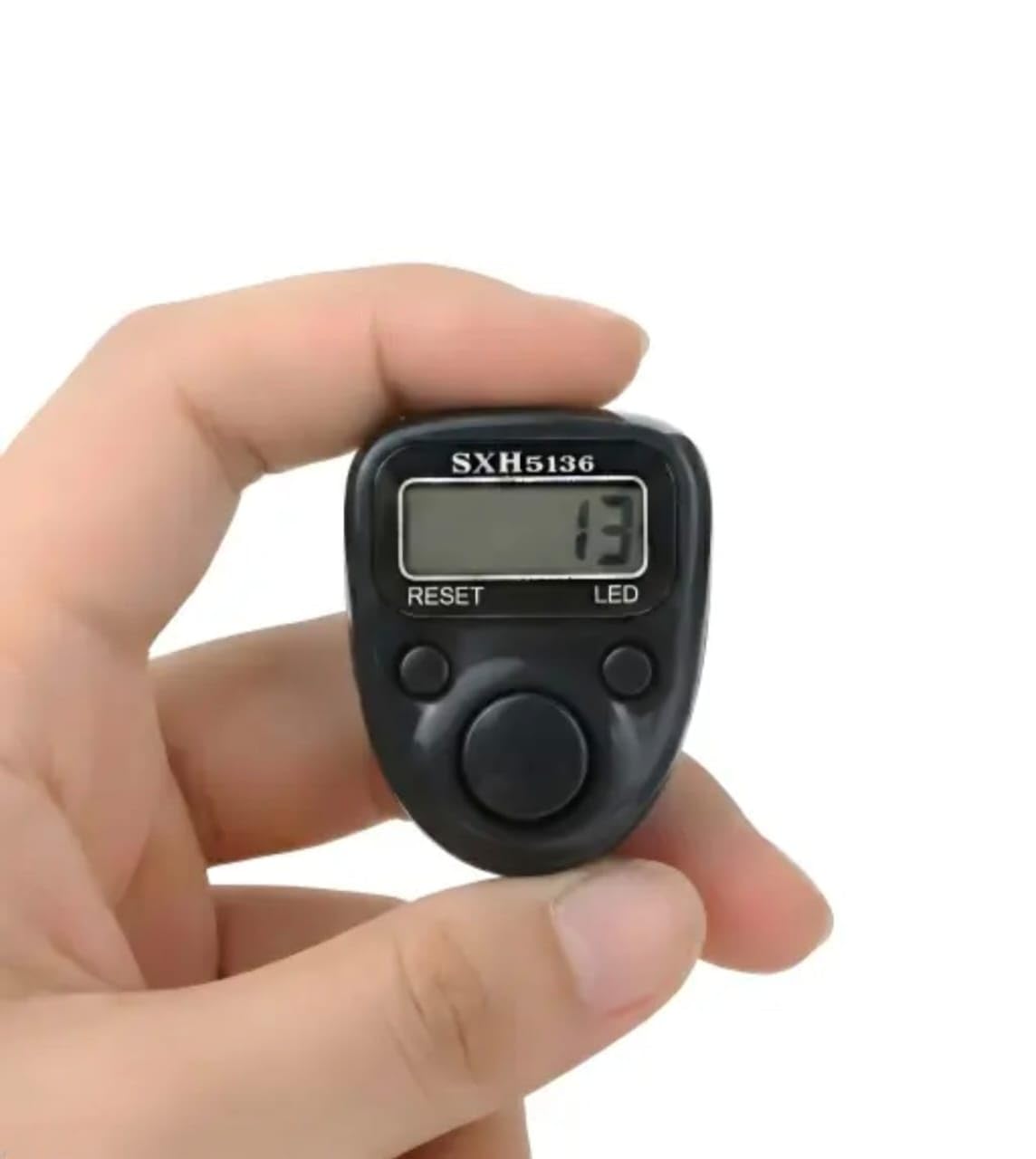 SXH5136 Digital Finger Tally Counter, Black, LCD Display with LED, Reset Function, Handheld-picture-28