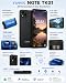 invens NOTE TK01 Android Phone, 4G Unlocked Smartphone, 6.6" HD+, Black