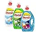 Produktbild Persil Waschmittel 3er Mix Universal Kraft-Gel + Color Kraft-Gel + Sensitive-Gel 150 (3 x 50) Waschladungen 2x Vollwaschmittel, 1x Colorwaschmittel