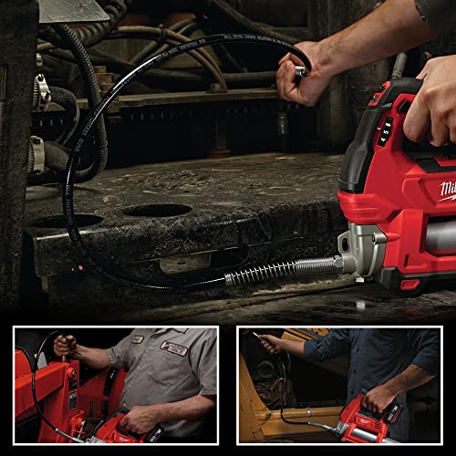 47In 4-Piece Grease Gun Hose Kit, Grease Gun Accessories Set Includes 47In Flex Grease Hose Extension, 4-Jaw Standard Grease Couplers And 2Pcs Sharp Nozzles (1/8" Npt)… #TOP6