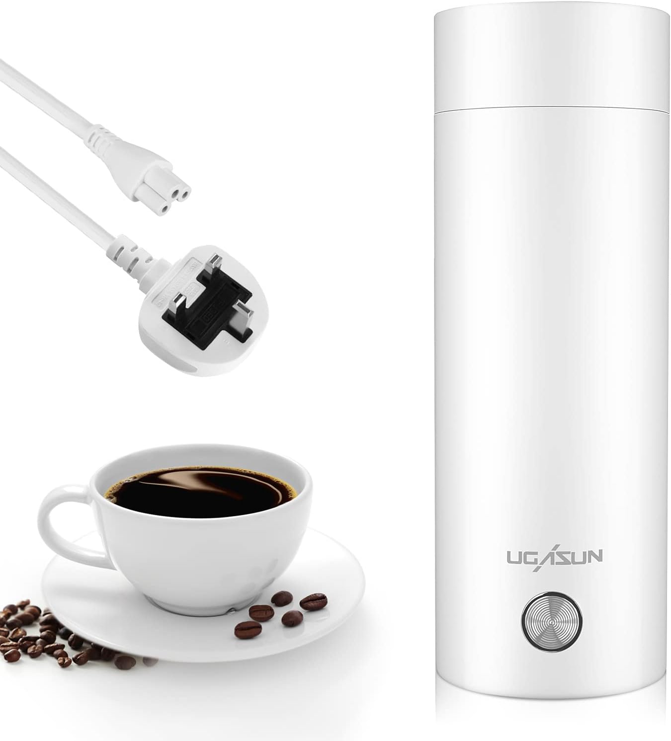 Travel Kettle, ONEVER 400ML Portable Travel Electric Kettle, 3 in 1