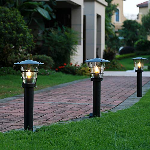 Lanterne de jardin extérieure IP55 éclairage paysager pour allée et cour