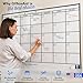 Large Dry Erase Calendar for Wall, 36x48, Large Wall Calendar Dry Erase, Big White Board for Office, Home & School, Giant Erasable Whiteboard, Jumbo Monthly Undated Reusable White Board Planner
