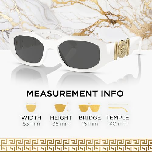 Image of Versace VE4361 Oval Heart Sunglasses for Men - Frame with Temples, eShades Eyewear Kit Included