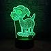 Produktbild Niedlichen Hund 3D Led Usb Lampe Nachtlicht 7 Farbwechsel Kreative Stimmung Schreibtisch Tisch Party Schlafzimmer Dekor Kind Kinder Geschenke Requisiten