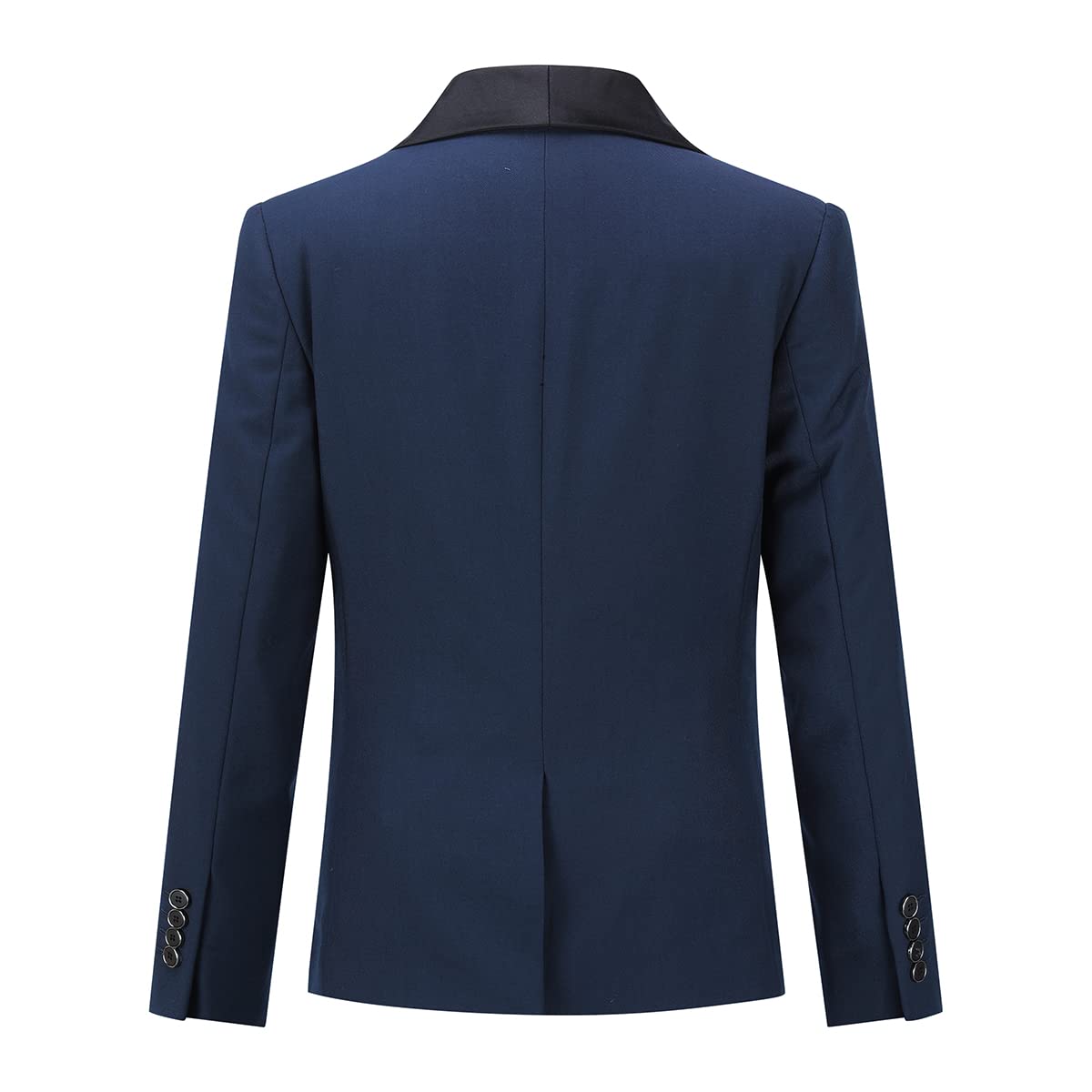 Sliktaa Jungen Kostüm Zweiteilige Schal Revers EIN-Knopf-Bankettkleid Hochzeit Gentleman