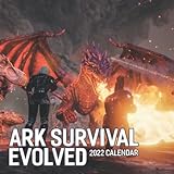 ARK Survival Evolved Calendar 2022: Video Games January 2022 - December 2022 OFFICIAL Squared Monthly Calendar, 12 Months | BONUS Last 4 Months 2021