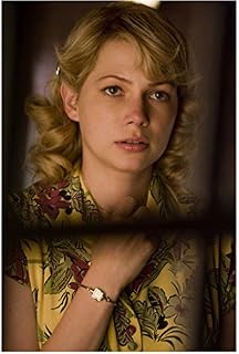 Shutter Island (2010) 8 Inch x10 Inch Photo Michelle Williams Looking Nervous in Yellow Dress kn