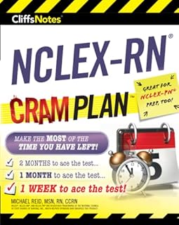 CliffsNotes NCLEX-RN Cram Plan: Illustrated Edition (CliffsNotes Cram Plan)