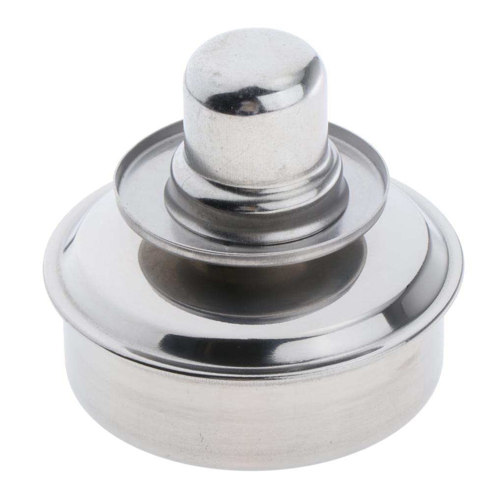 Jojomis Stainless Steel Alcohol Lamp Lab Spirit Burner 100ml Chemistry