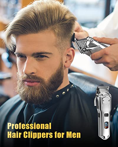 Romanda Hair Clippers For Men Professional,Clippers For Hair Cutting,Cordless Hair Clippers Kit,Mens Clippers And Trimmer Set #TOP2