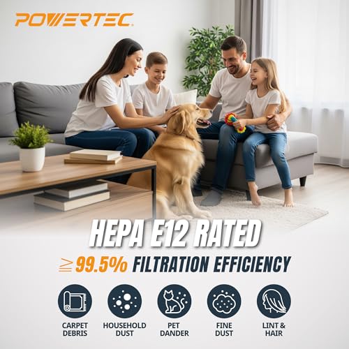 Image of POWERTEC IB600 HEPA Vacuum Bags for Kenmore Intuition Upright Vacuum Cleaners, Replacement Dust Filter Bags for BU4018, BU4020, BU4021, BU4022, BU4023, BU4050, BU3040 (75145)