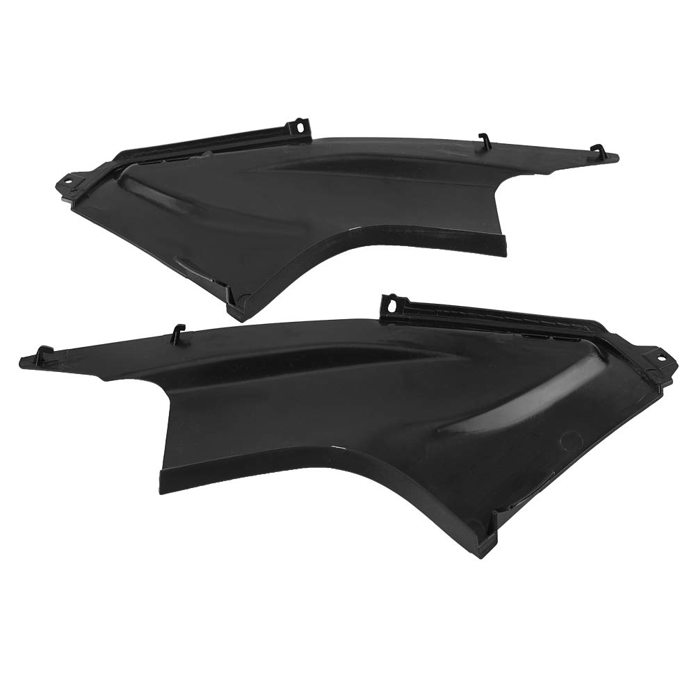 Carena parapolvere aria ， 1 paio Carena parapolvere aria nera inserire parte sostituzione per YZFR6 YZF R6 2003 2005