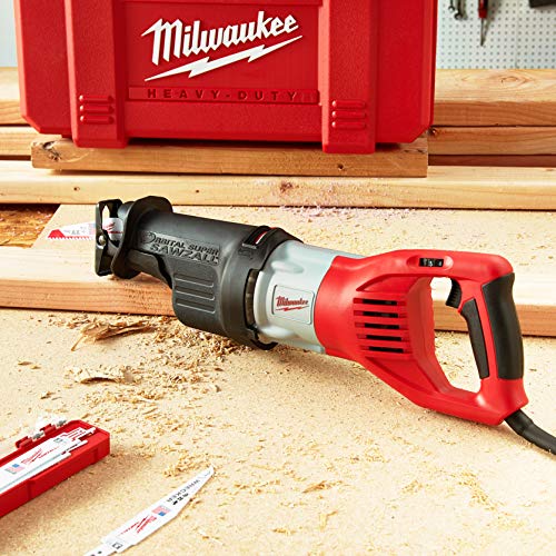 Milwaukee 6538-21 15.0 Amp Super Sawzall Reciprocating Saw #TOP6
