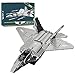 Lommer Tecnica aereo 1837 Pcs F-22 Raptor Fighter elicottero, aeromobili di pronto soccorso, modello militare per costruzione, compatibile con LEGO