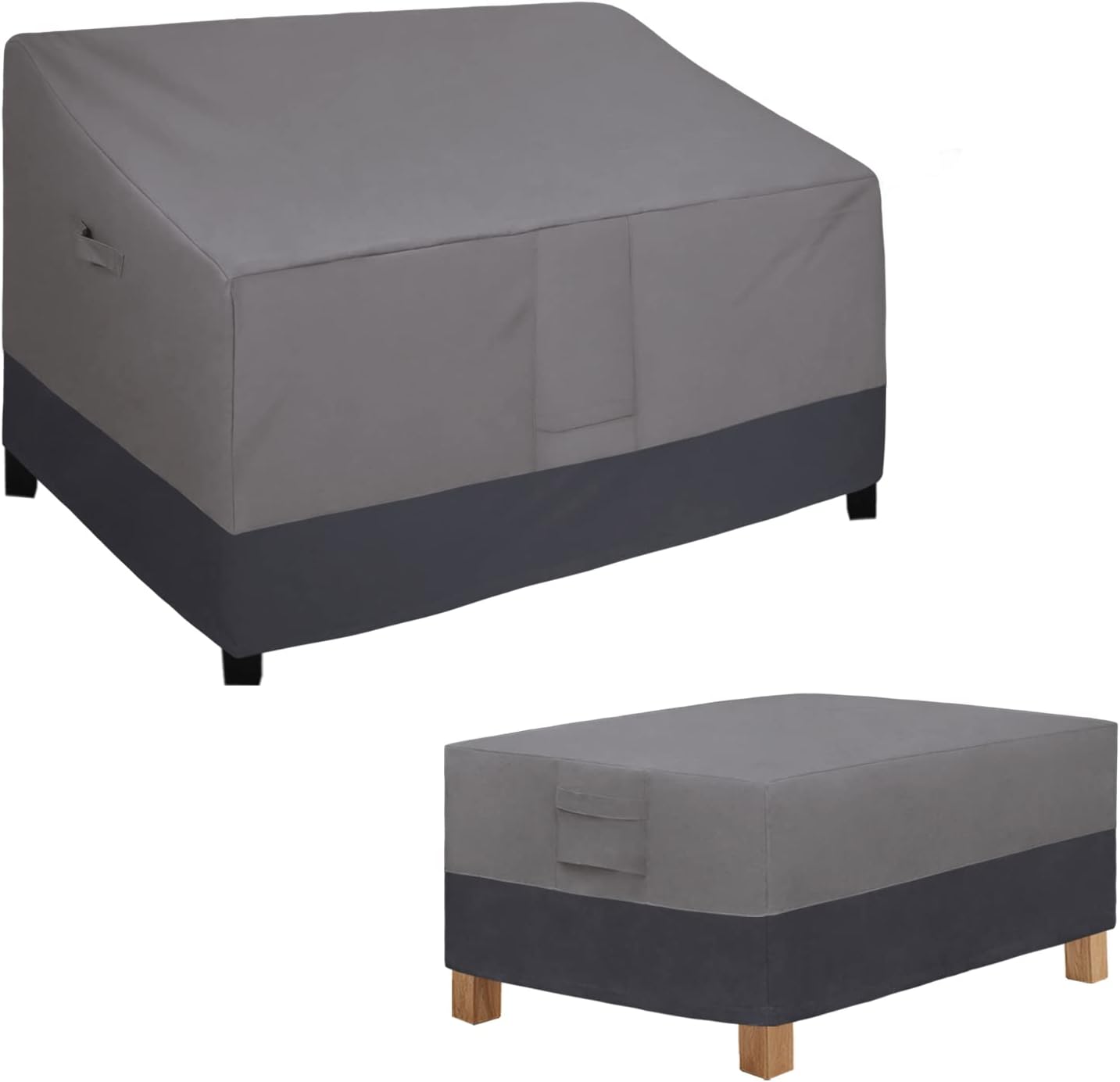Easy-Going Patio Loveseat Cover Bundles Coffee Table Cover